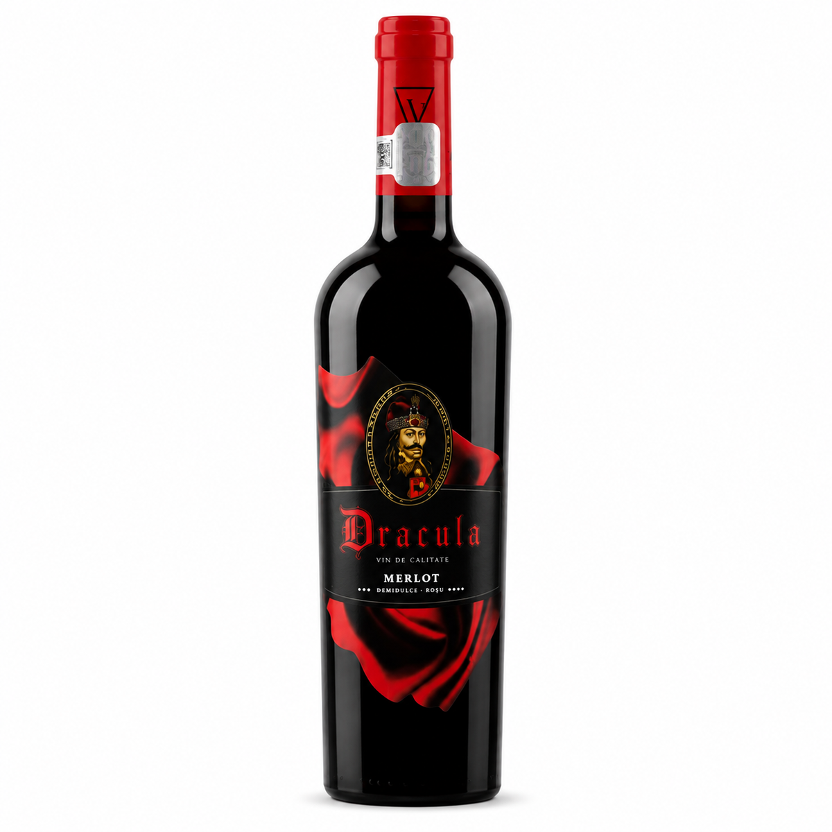 Dracula Merlot Vin Rouge Demi-sec 750ml