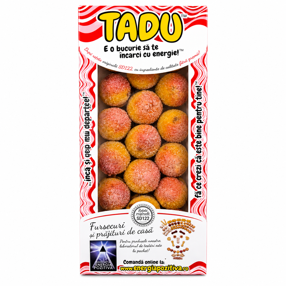 Tadu Fursecuri Piersică  450 g