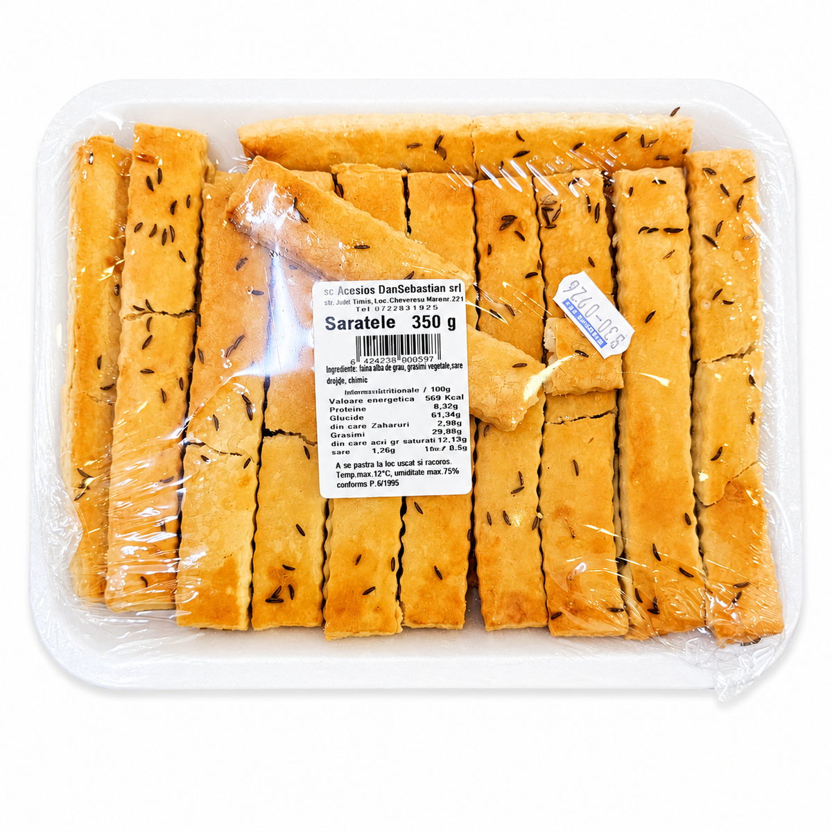 Sărățele cu Chimen – 350 g