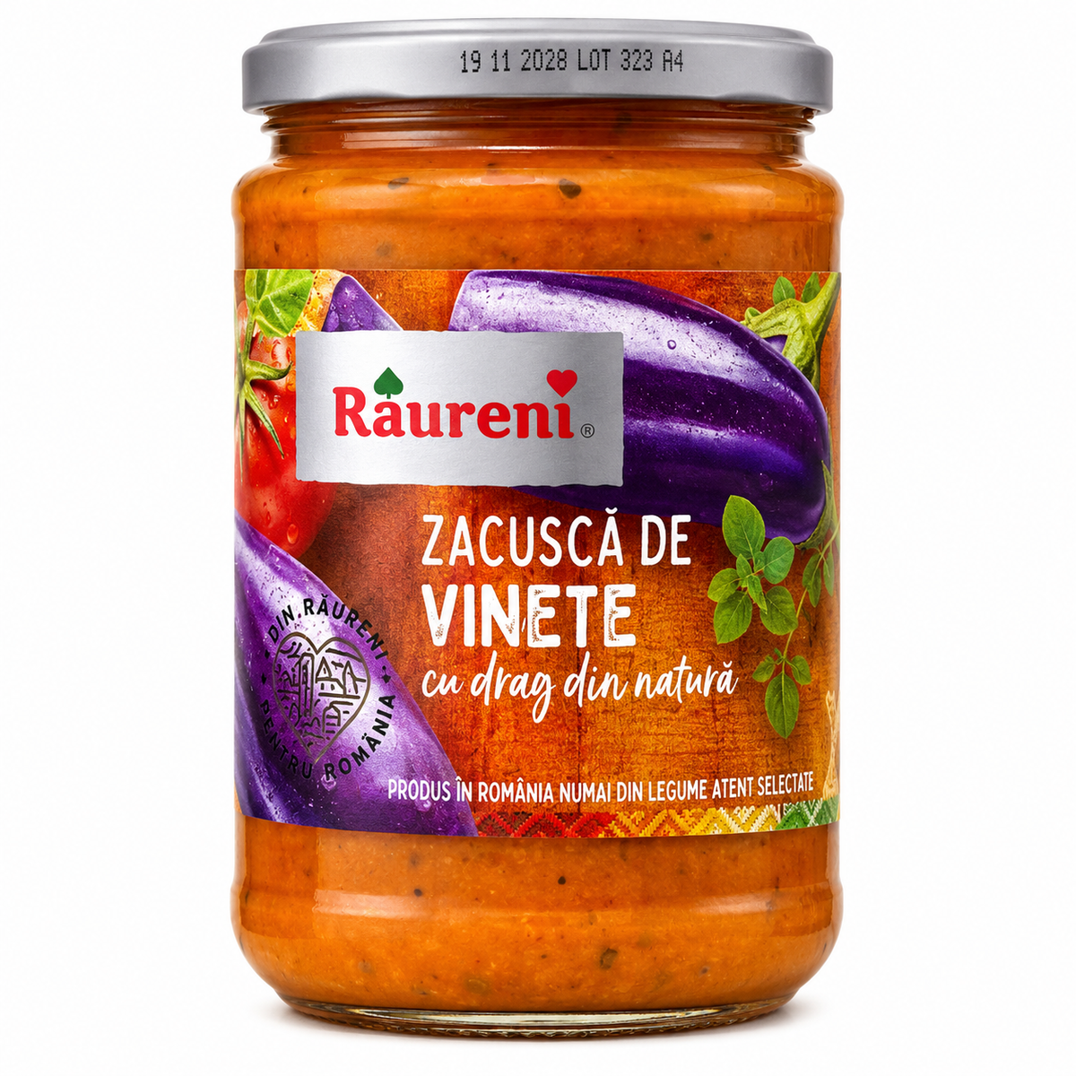 Raureni Zacuscă d'Aubergine 300g