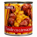 Tomis Haricots aux Saucisses 830g
