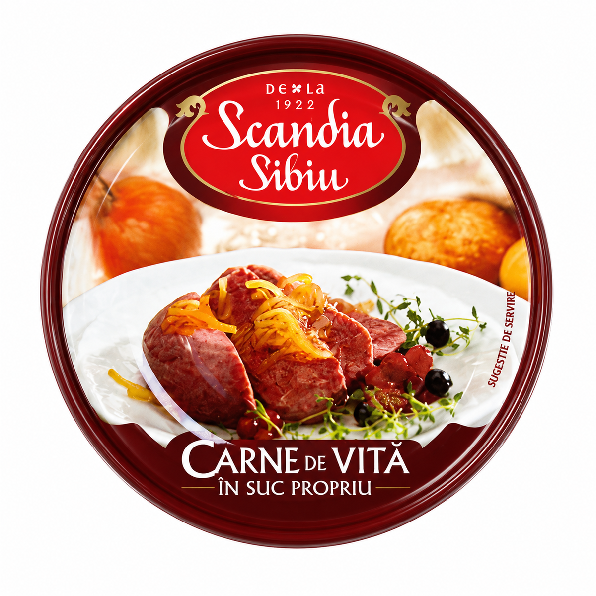Scandia Sibiu Bœuf dans son Propre Jus 300g