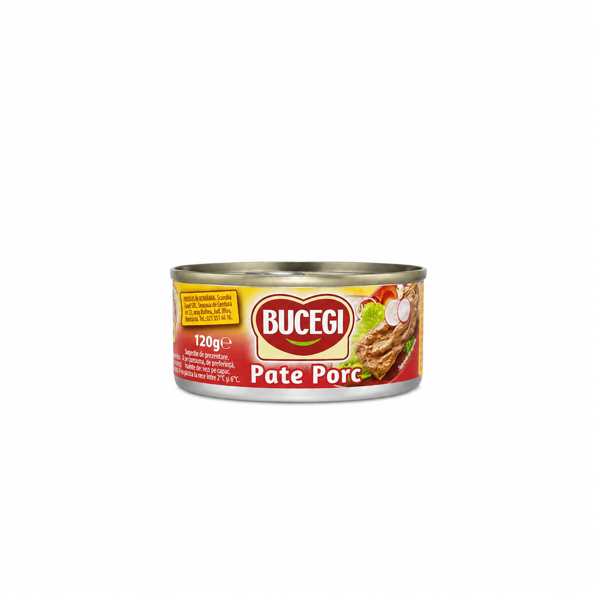 Pâté de porc Bucegi 120g
