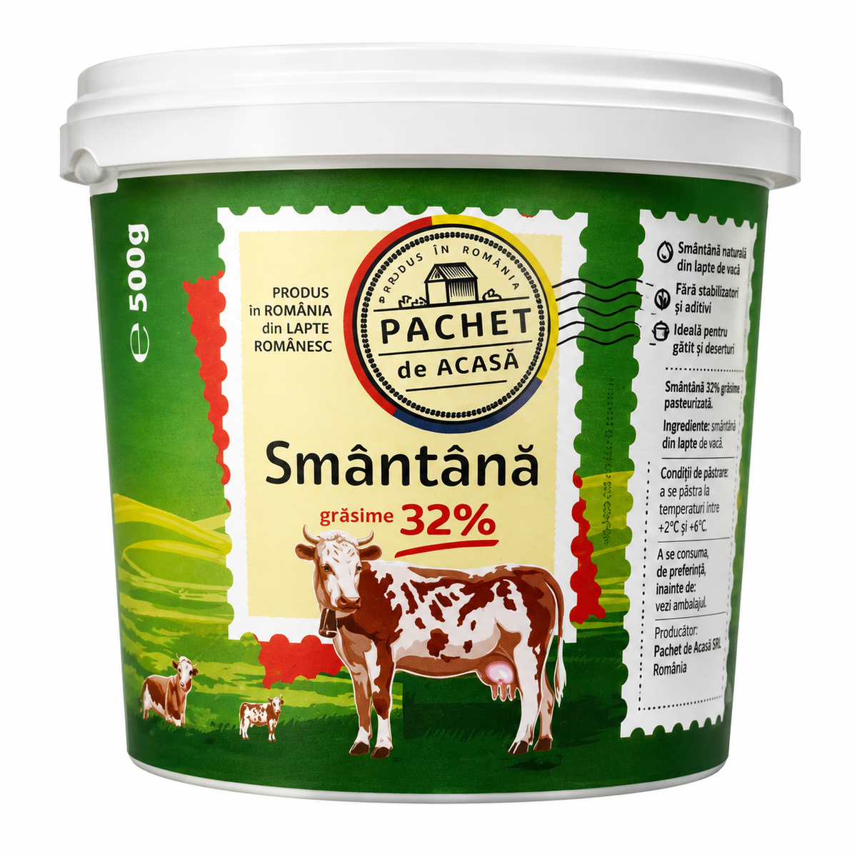 Paquet de Crème fraîche 32% 500 g