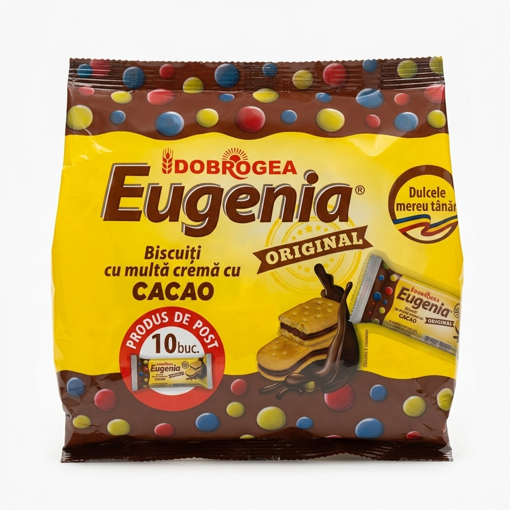 Eugenia Original Biscuits Crème Cacao Abondante 10 pcs