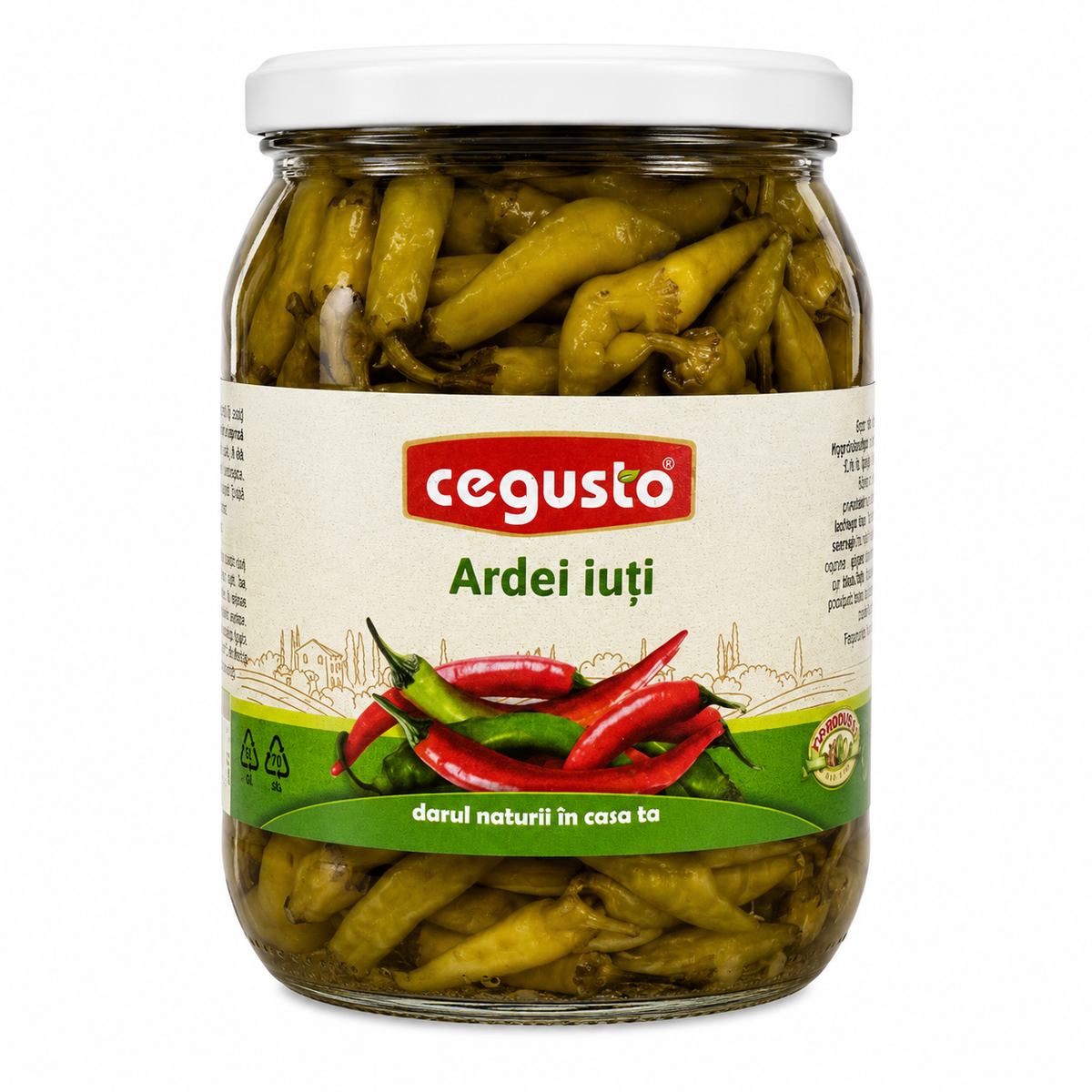 Cegusto Piments au Vinaigre 500g