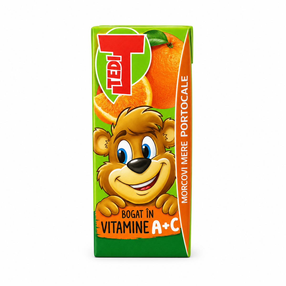Tedi Jus de carottes, pommes et oranges 200ml