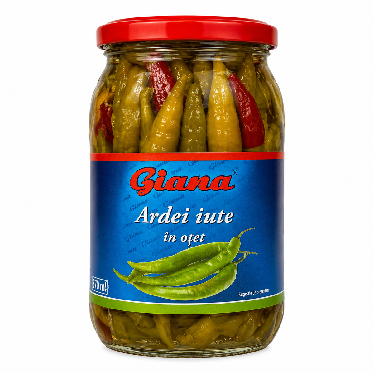 Piments forts Giana au vinaigre 330g