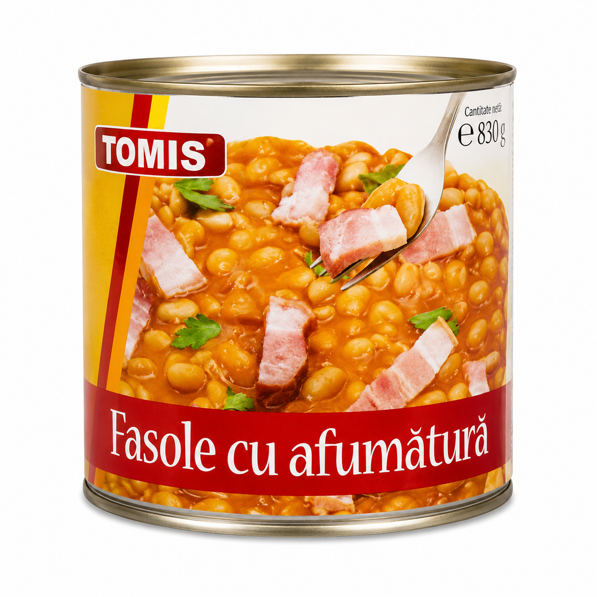 Tomis Haricots aux Lardons Fumés 830g
