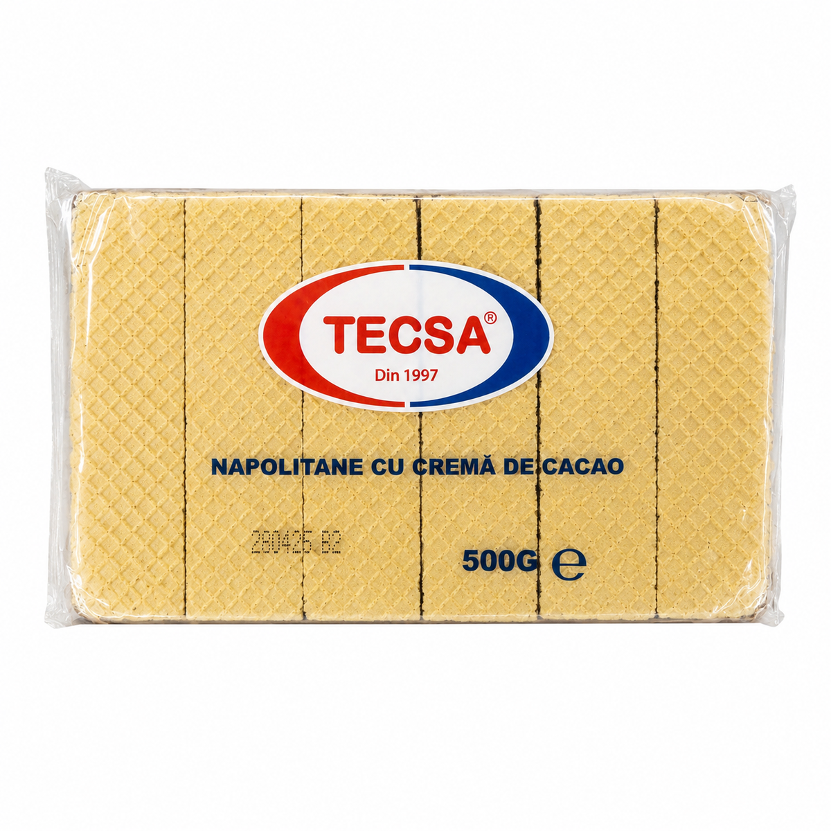 Gaufrettes TECSA à la crème de cacao 500g