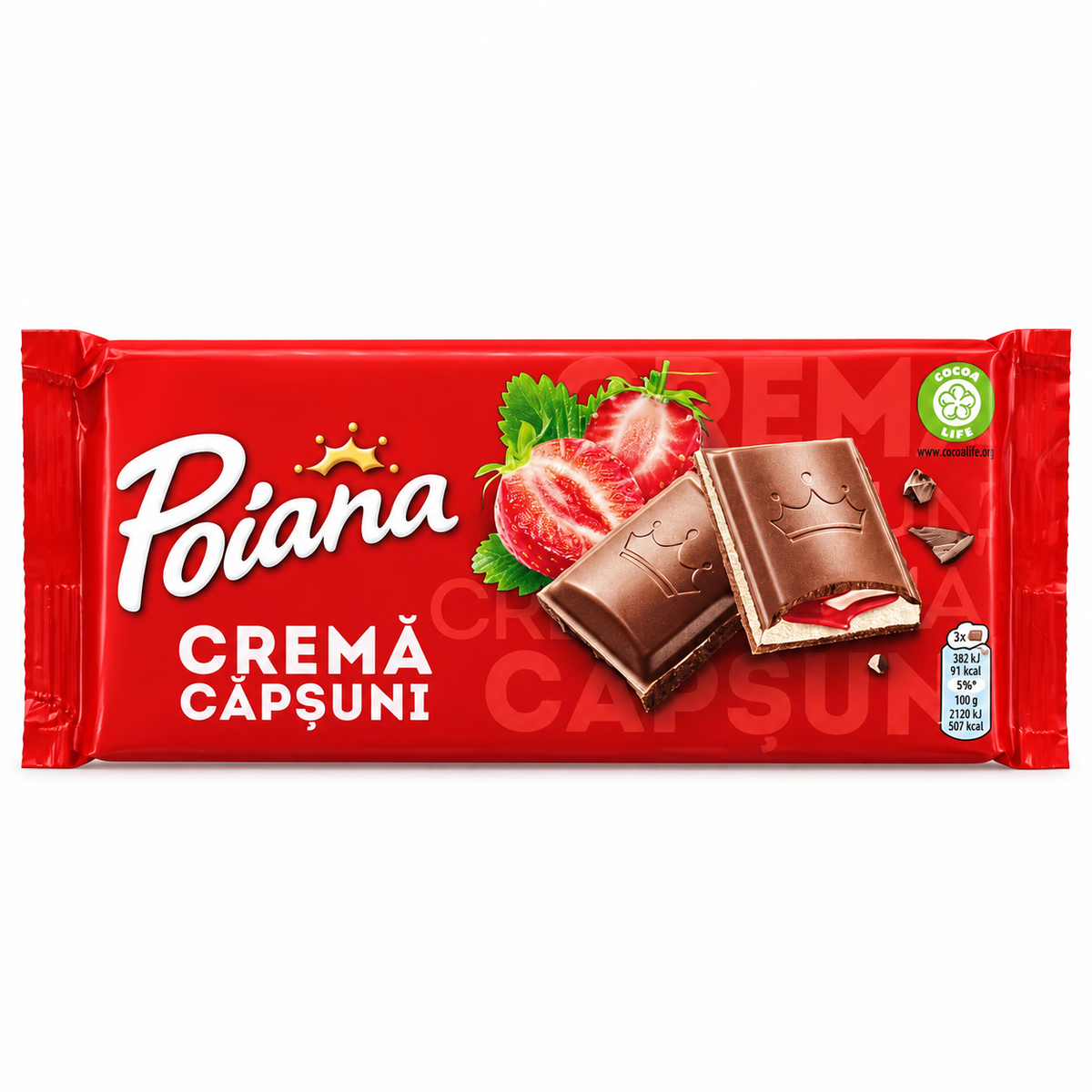 Poiana crema capsuni 90g