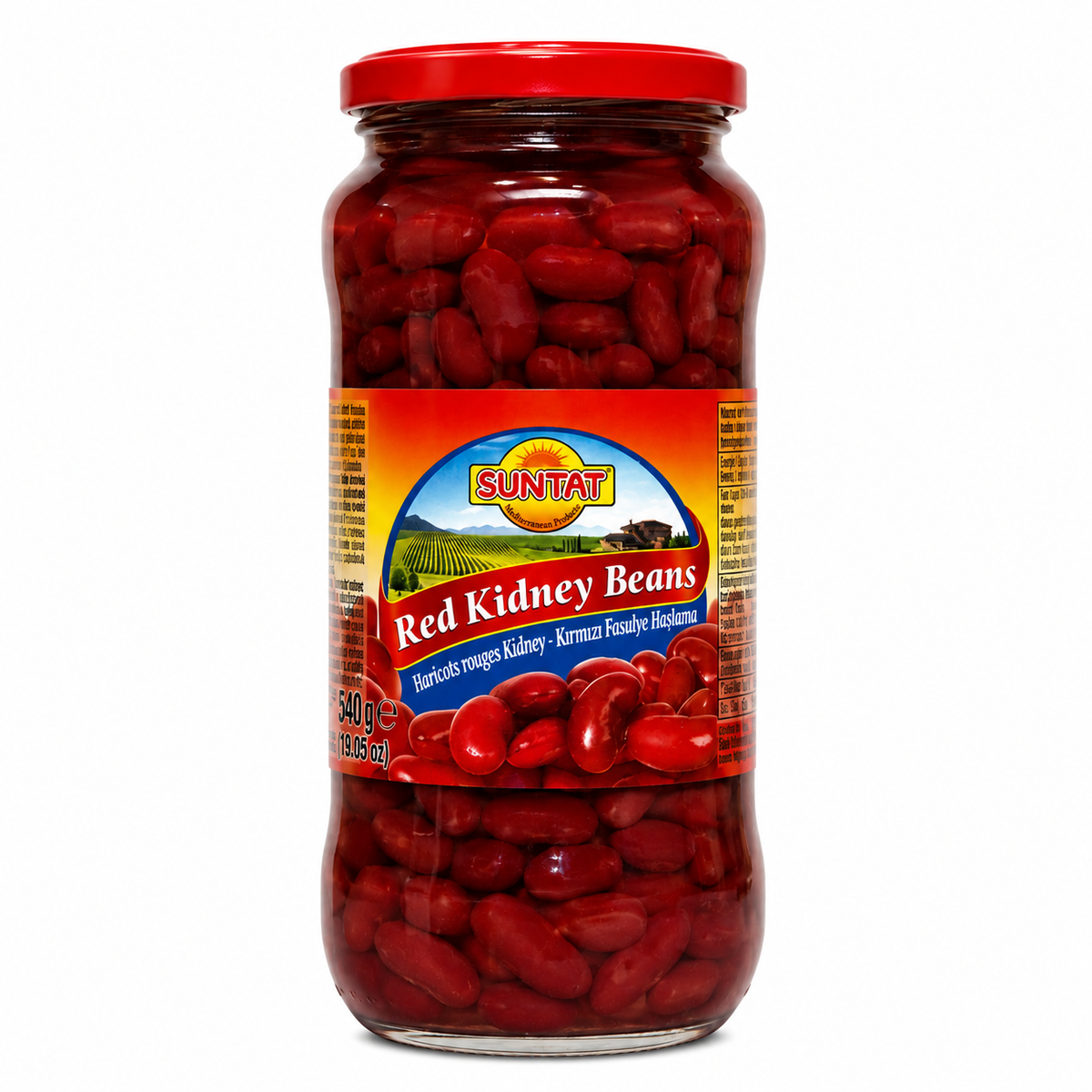 Haricots rouges 540g