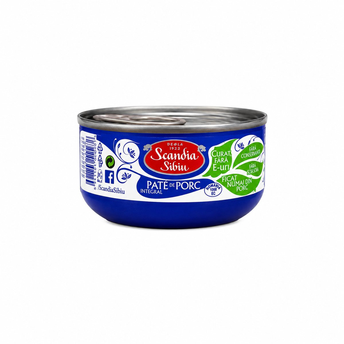 Scandia Sibiu Pâté de porc intégral 120g