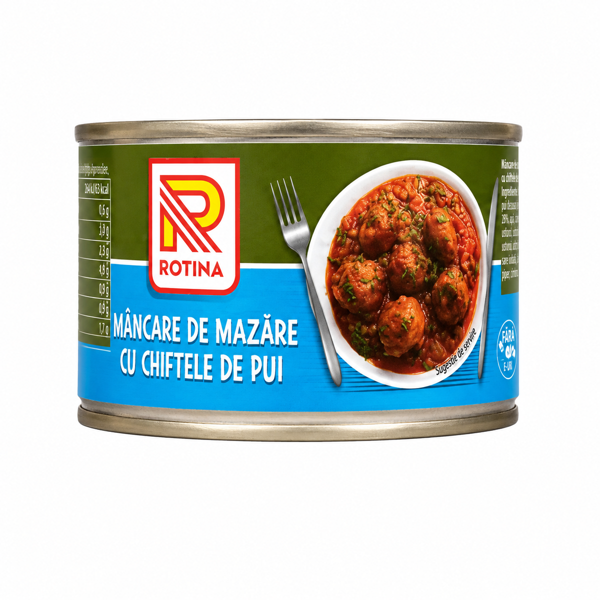 Routine Repas aux Petits Pois et Boulettes de Poulet 300g