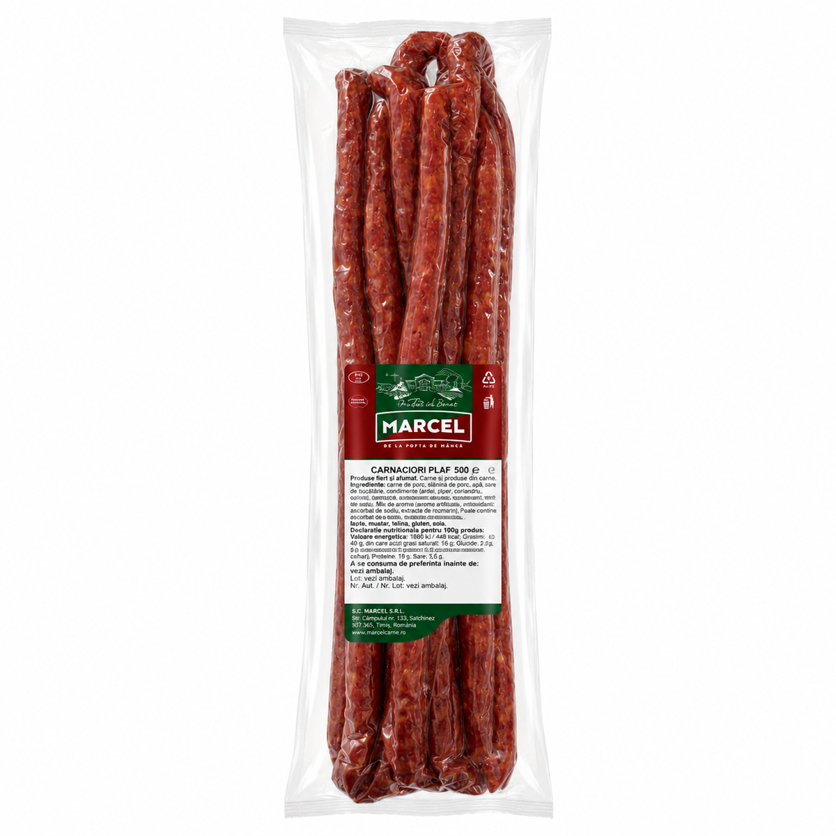Marcel Saucisses de campagne 500 g
