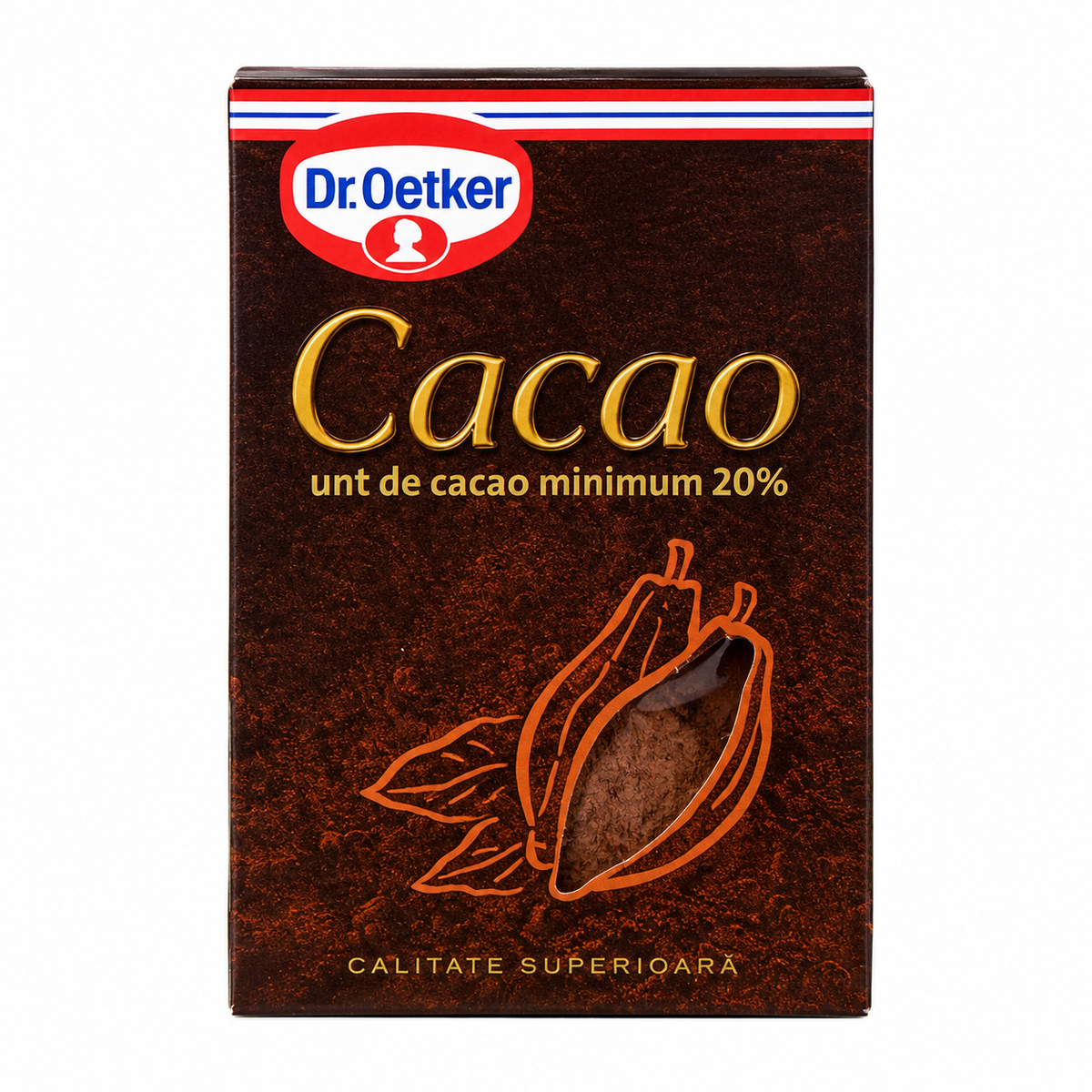 Dr. Oetker Cacao – Beurre de cacao minimum 20%, 100 g