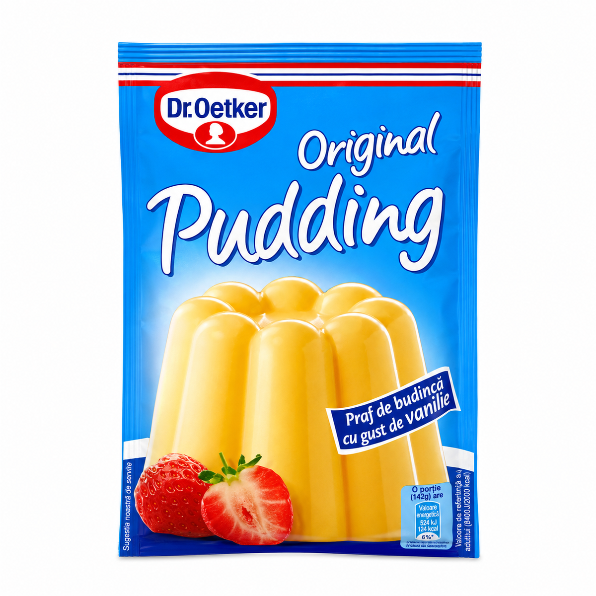 Dr. Oetker Préparation pour pudding au goût vanille Original Pudding – 40 g