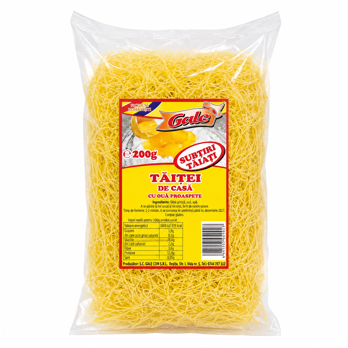 Gale Nouilles Maison Fines 200 g