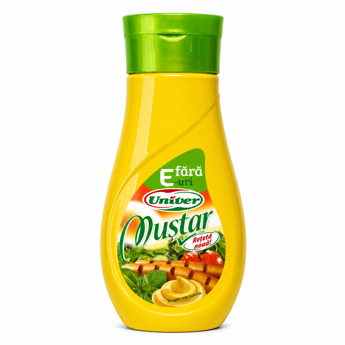 Bouton d'édition Moutarde Univer sans Acide Urique 440g