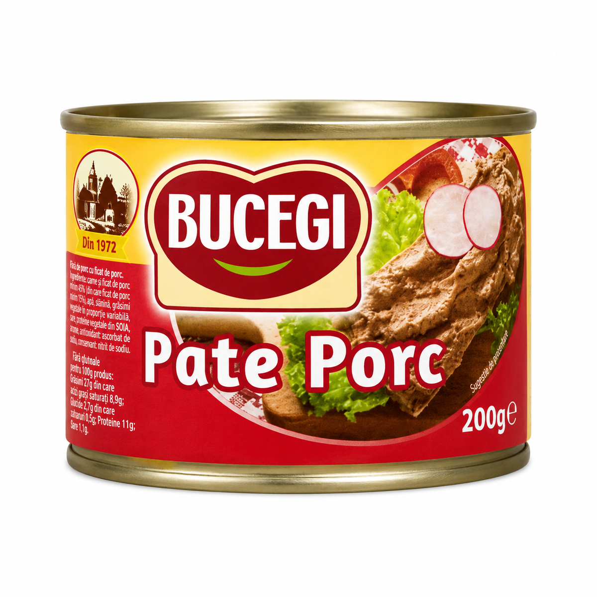 Pâté de porc Bucegi 200g