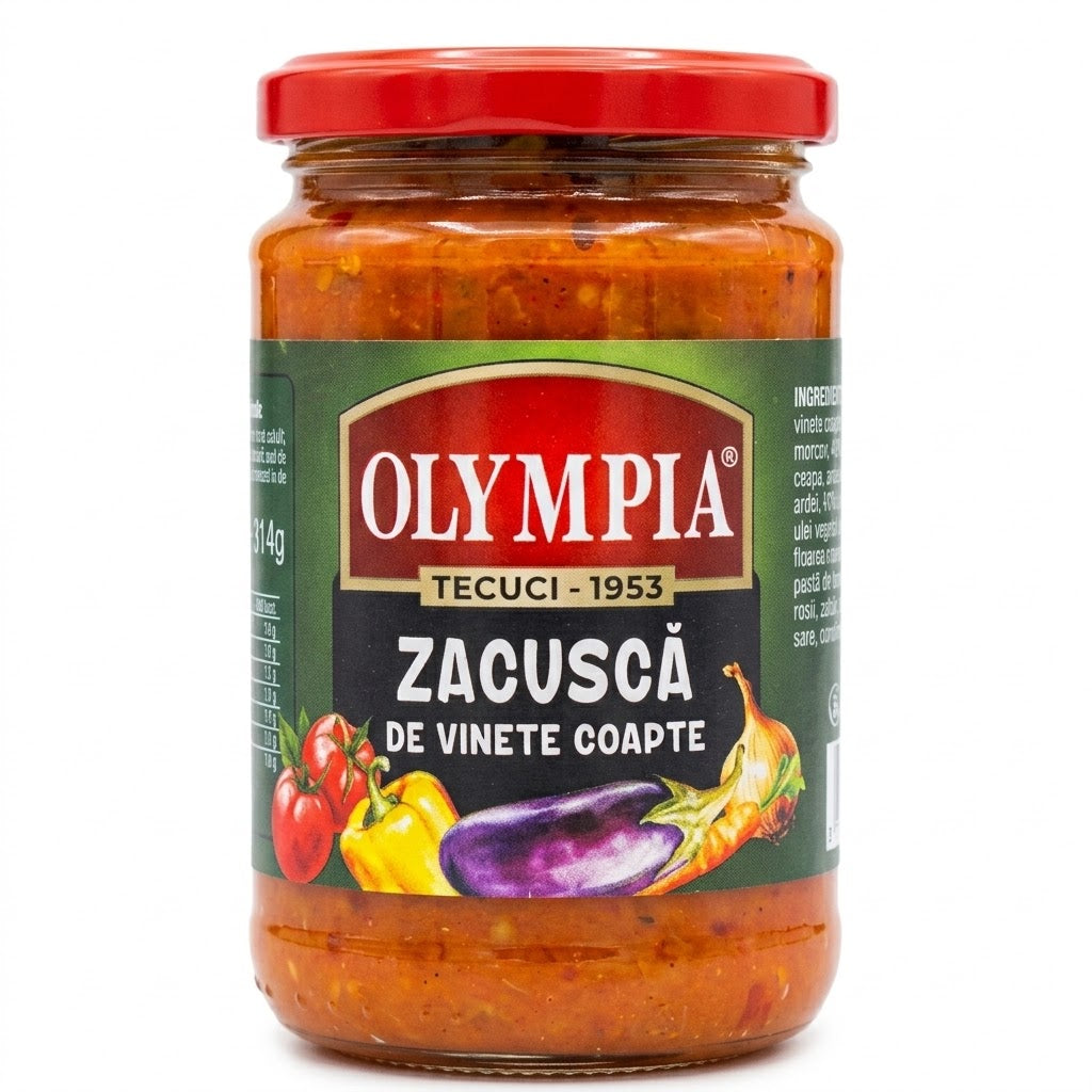 Olympia Zacuscă d'Aubergines Grillées 300g