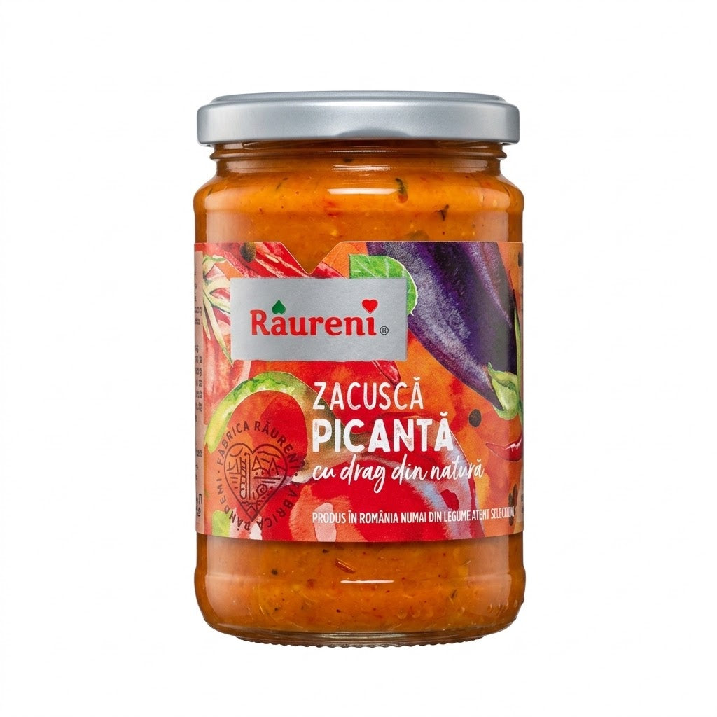 Raureni Zacuscă piquante 300g