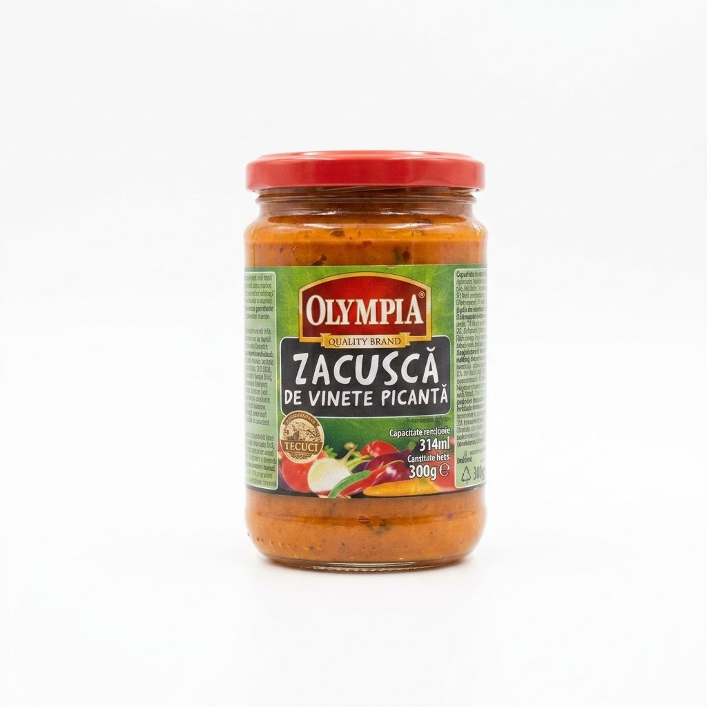 Olympia Zacusca d'Aubergines Épicée 300g