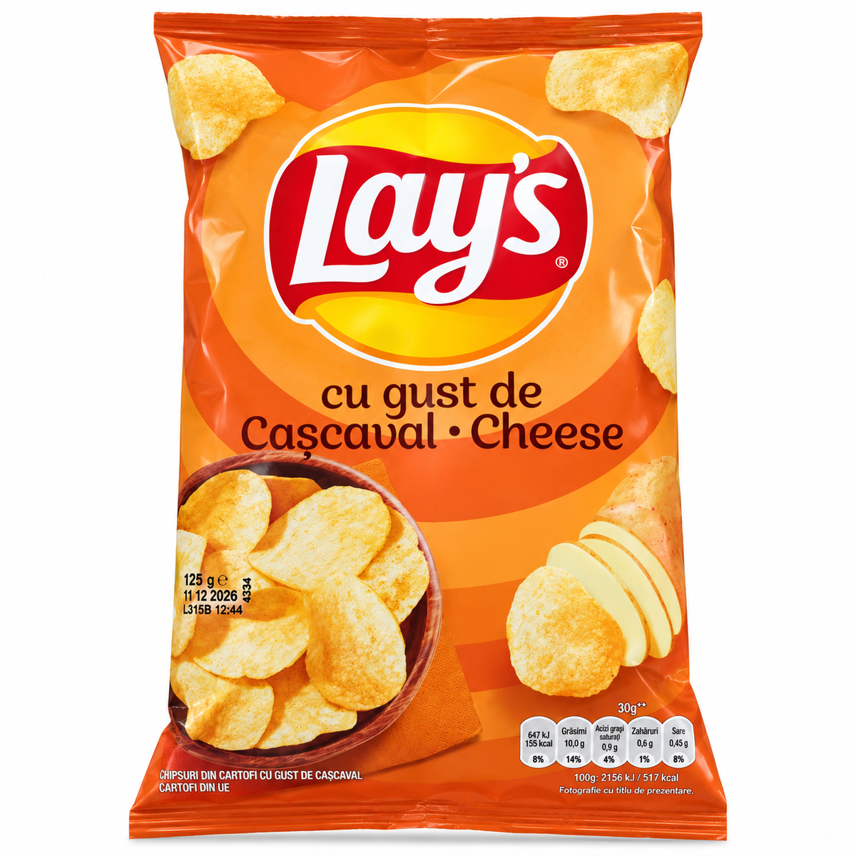 Lays cascaval 125g