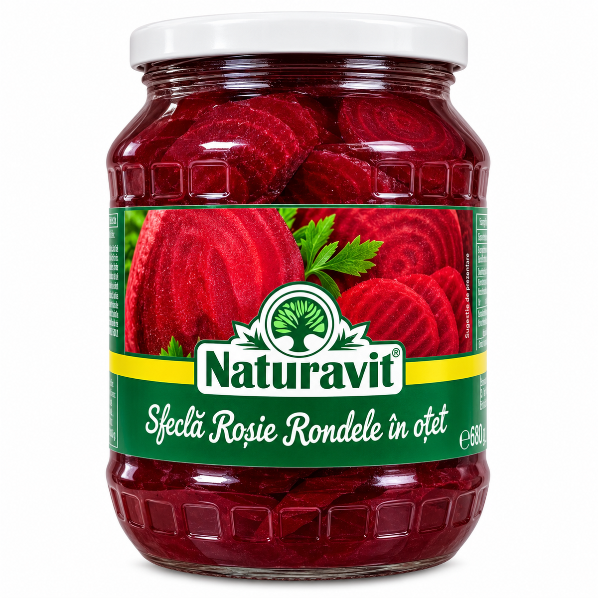Naturavit Betterave Rouge Rondelles au Vinaigre 690g