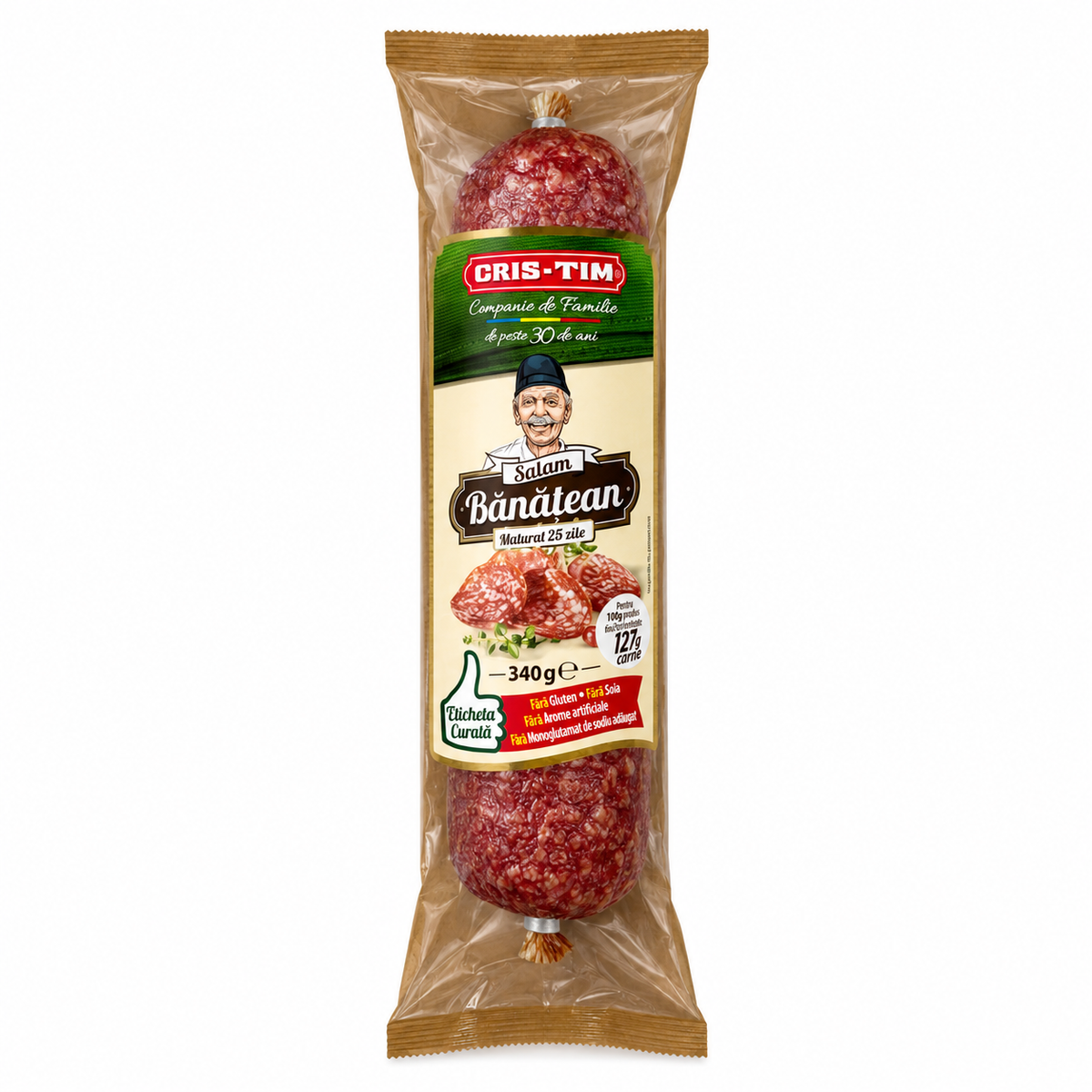 Cris-Tim Salami Banatean 340 g