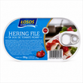 Losos Ustka Filet de Hareng en Sauce Tomate Piquante 170g
