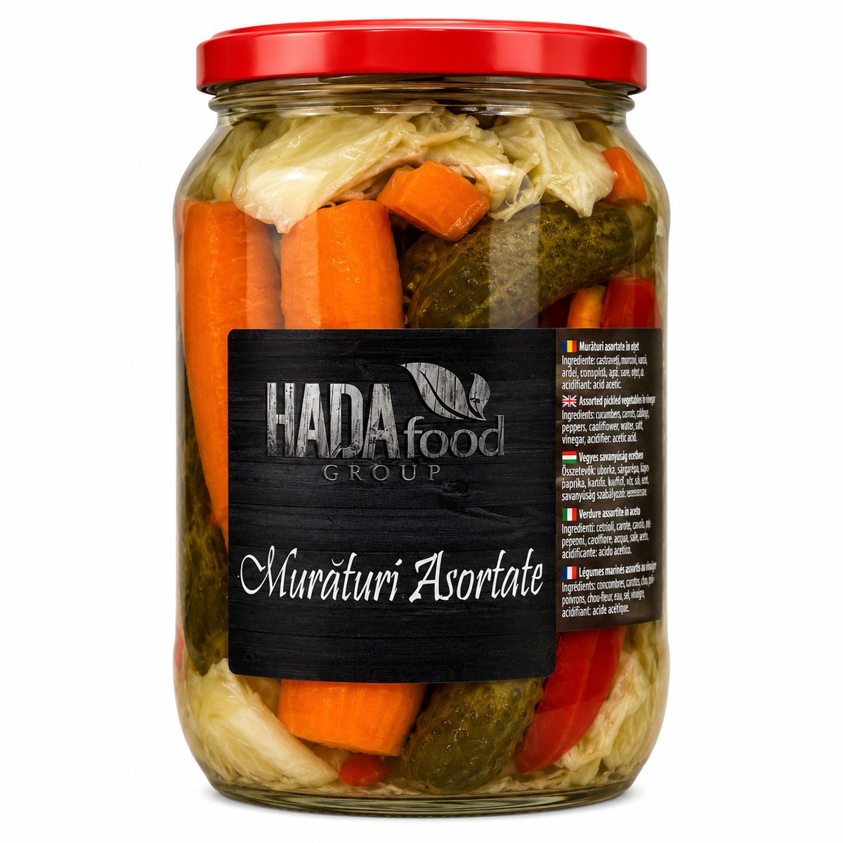 Hada Food Group Mélange de Légumes Marinés 980g