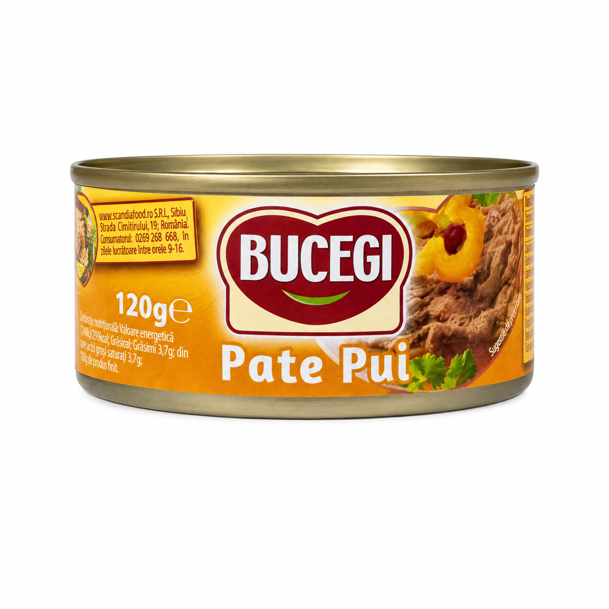 Bucegi Pâté Poulet 120g