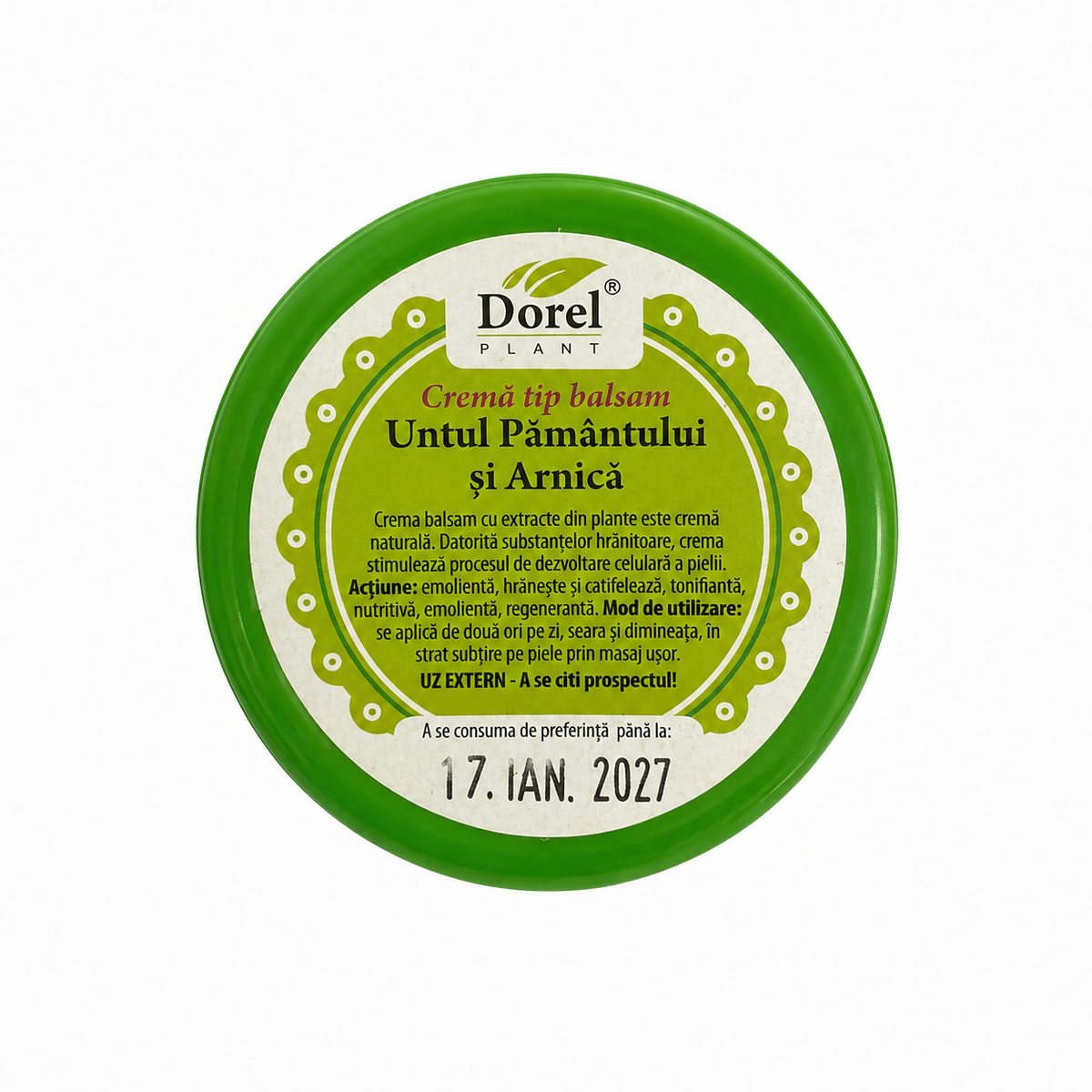 Dorel Crème-Baume de Massage au Tamier et à l'Arnica
