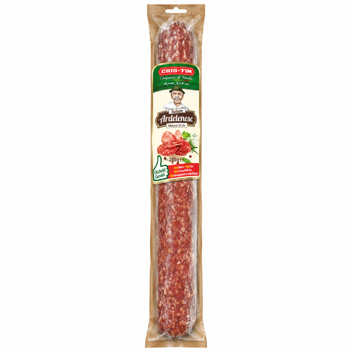 Cris-Tim saucisson ardelenesc 280g