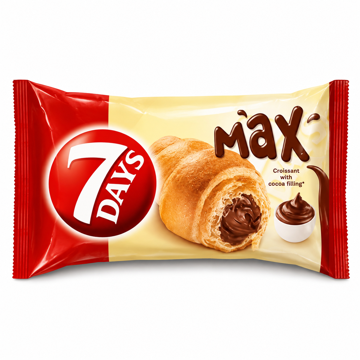 7 DAYS Max Croissant cu Umplutură de Cacao