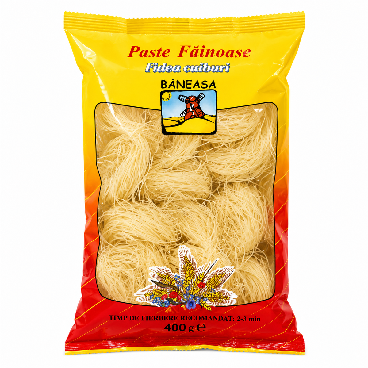 Băneasa Pâtes Vermicelles Nid d'oiseau 400 g