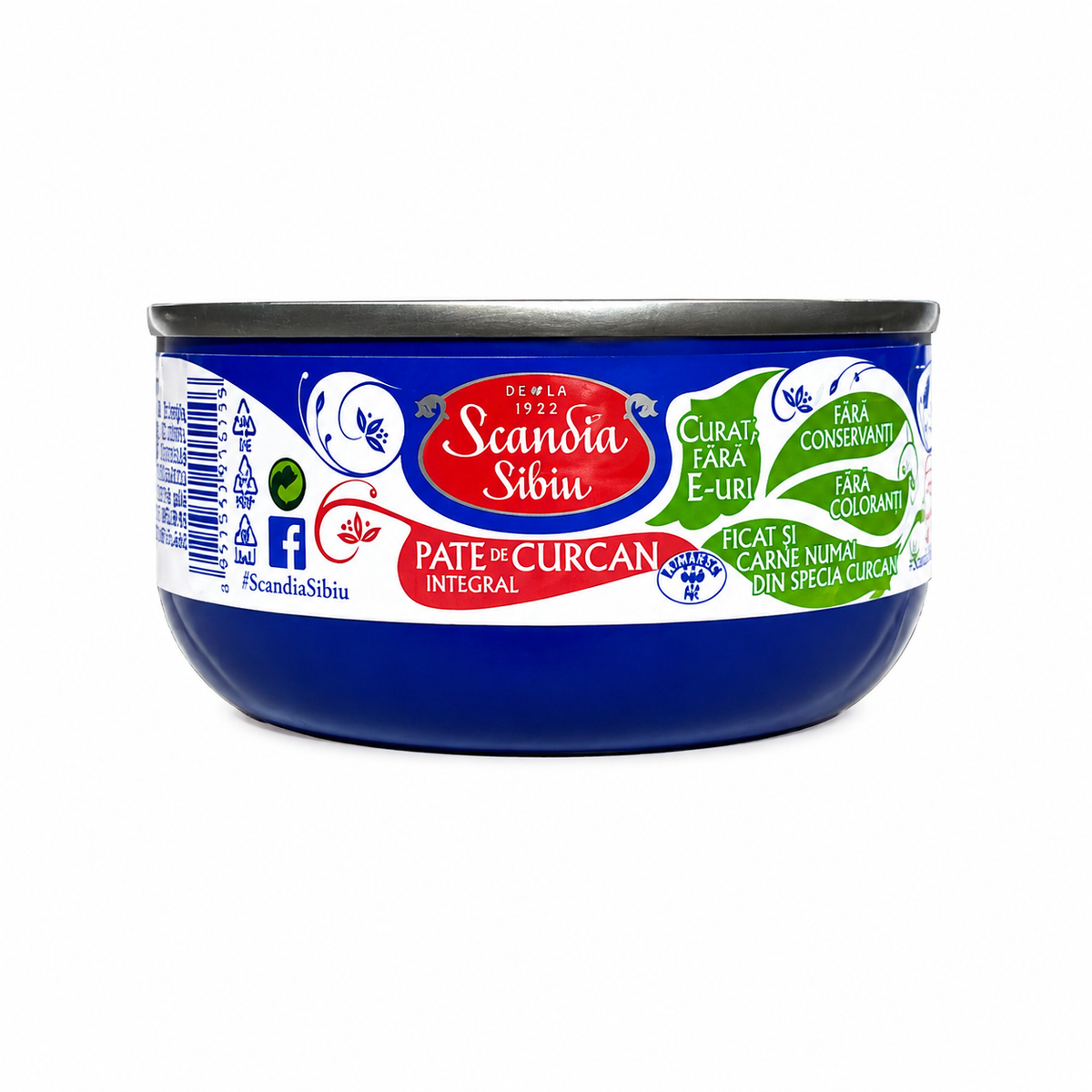Scandia Sibiu Pâté de Dinde Entier 120g