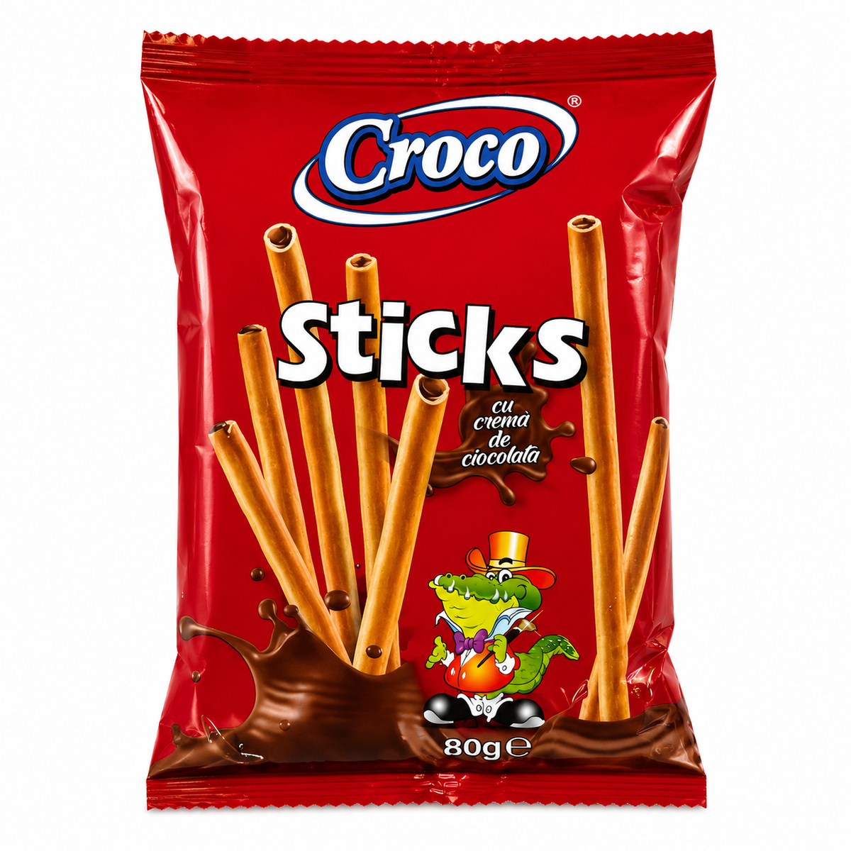 Croco Sticks Crème Chocolat 80 g
