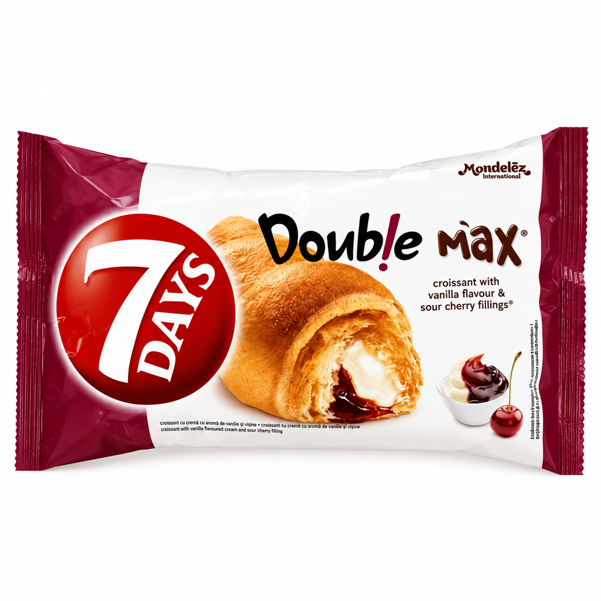Croissant 7Days saveur vanille et cerise 80g