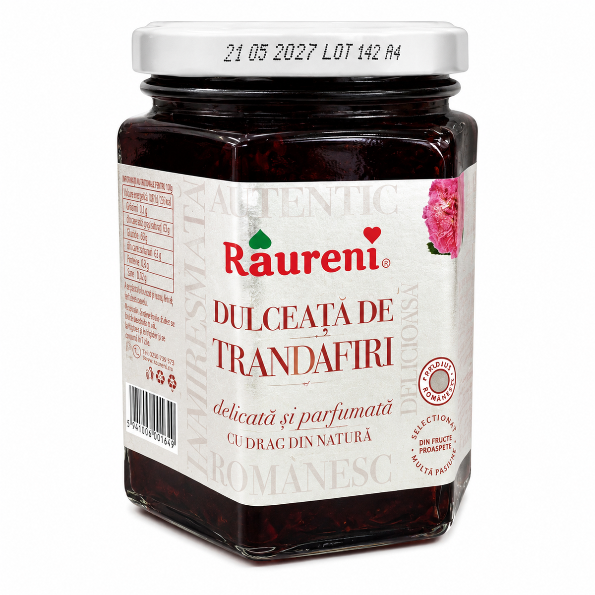Râureni Confiture de roses 250g