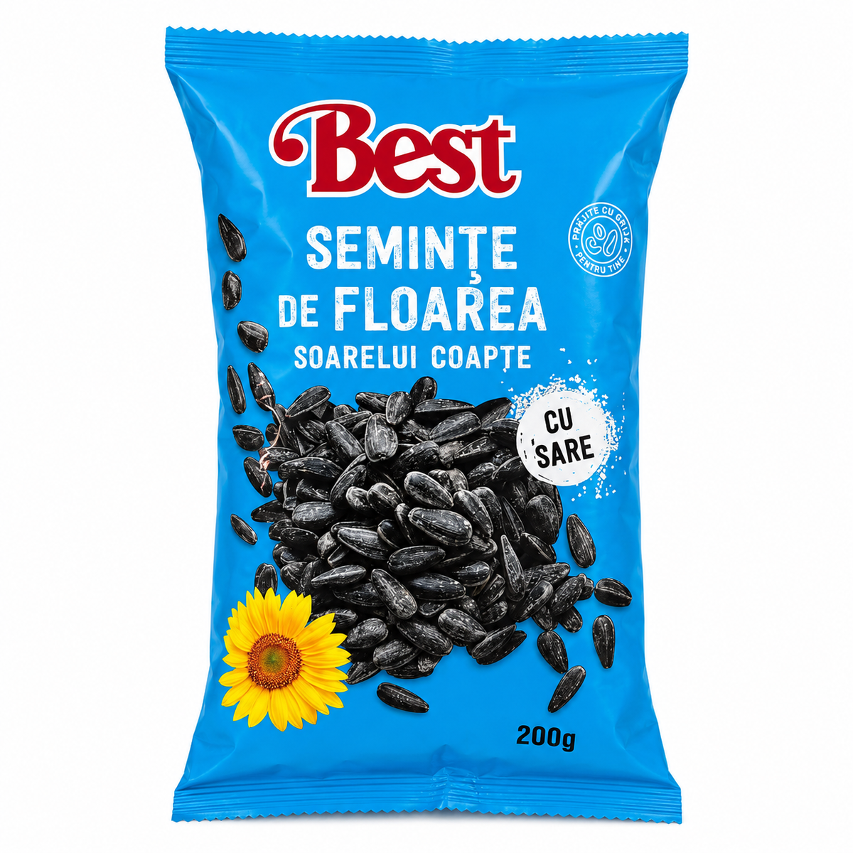 Meilleures graines de tournesol salées grillées – 200 g