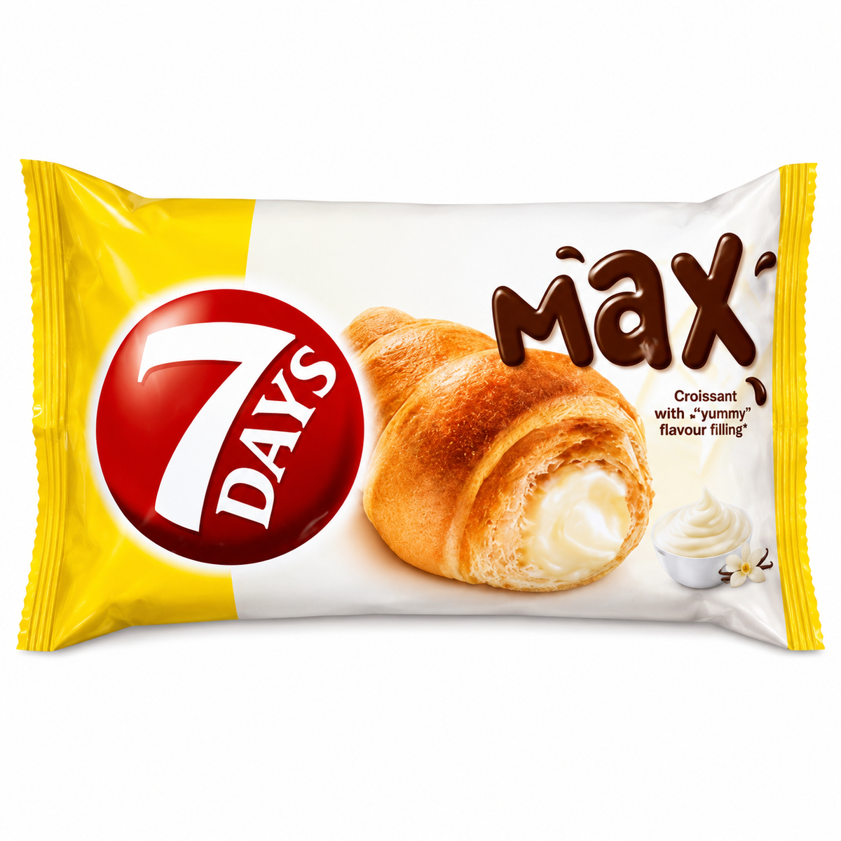 7DAYS Max Croissant à la Crème Scintillante