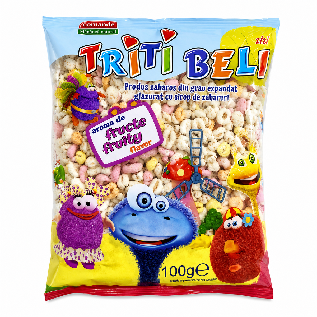 Rommac Triti Bell saveur fruits 100g