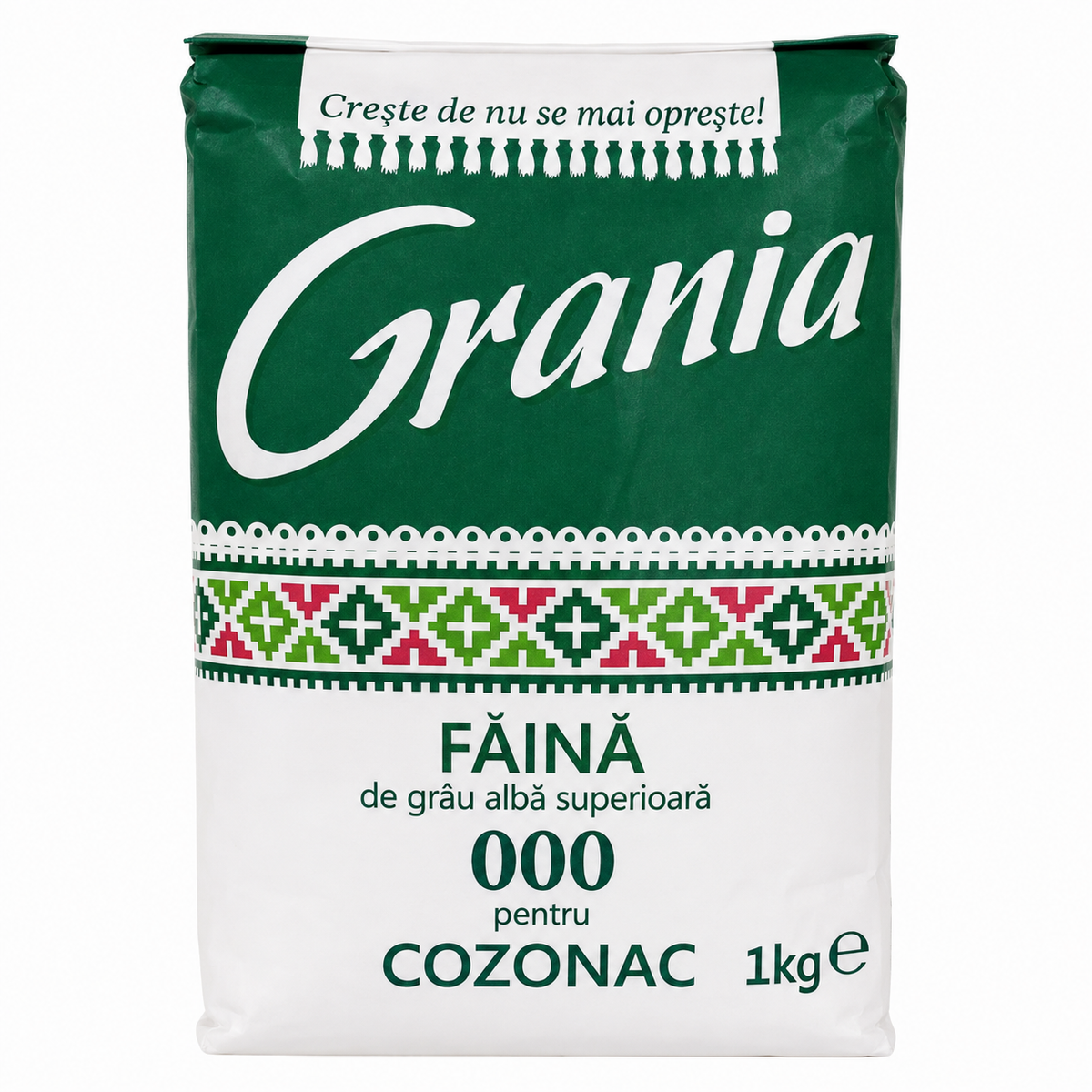 Grania Farine de Blé Blanche Supérieure 000 pour Cozonac 1kg
