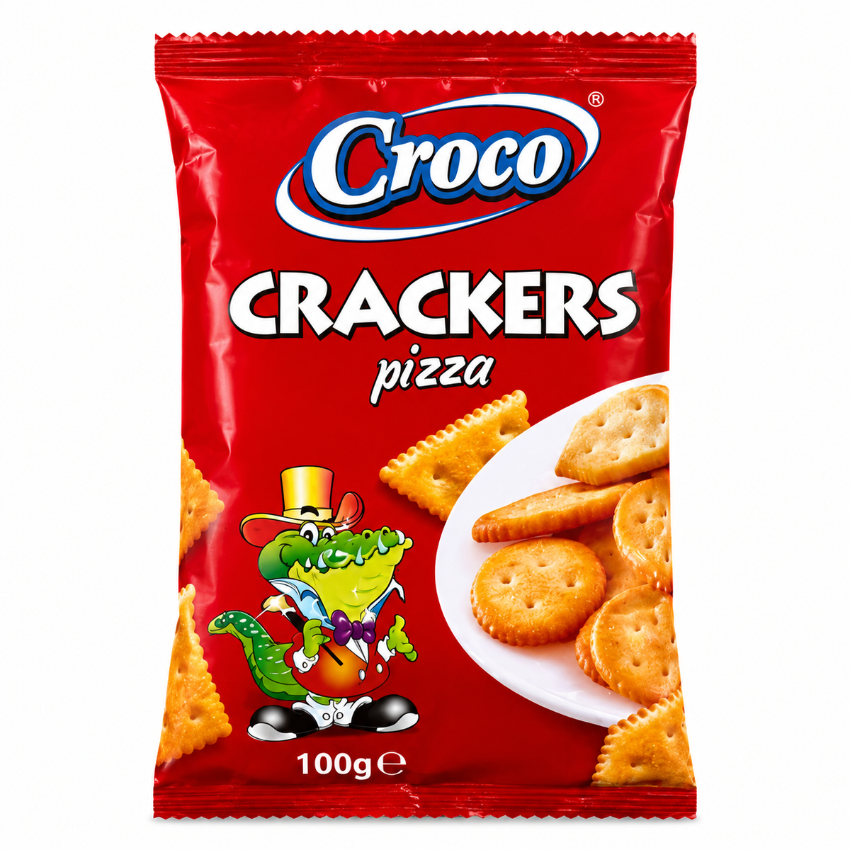 Croco Crackers Saveur Pizza 100 g