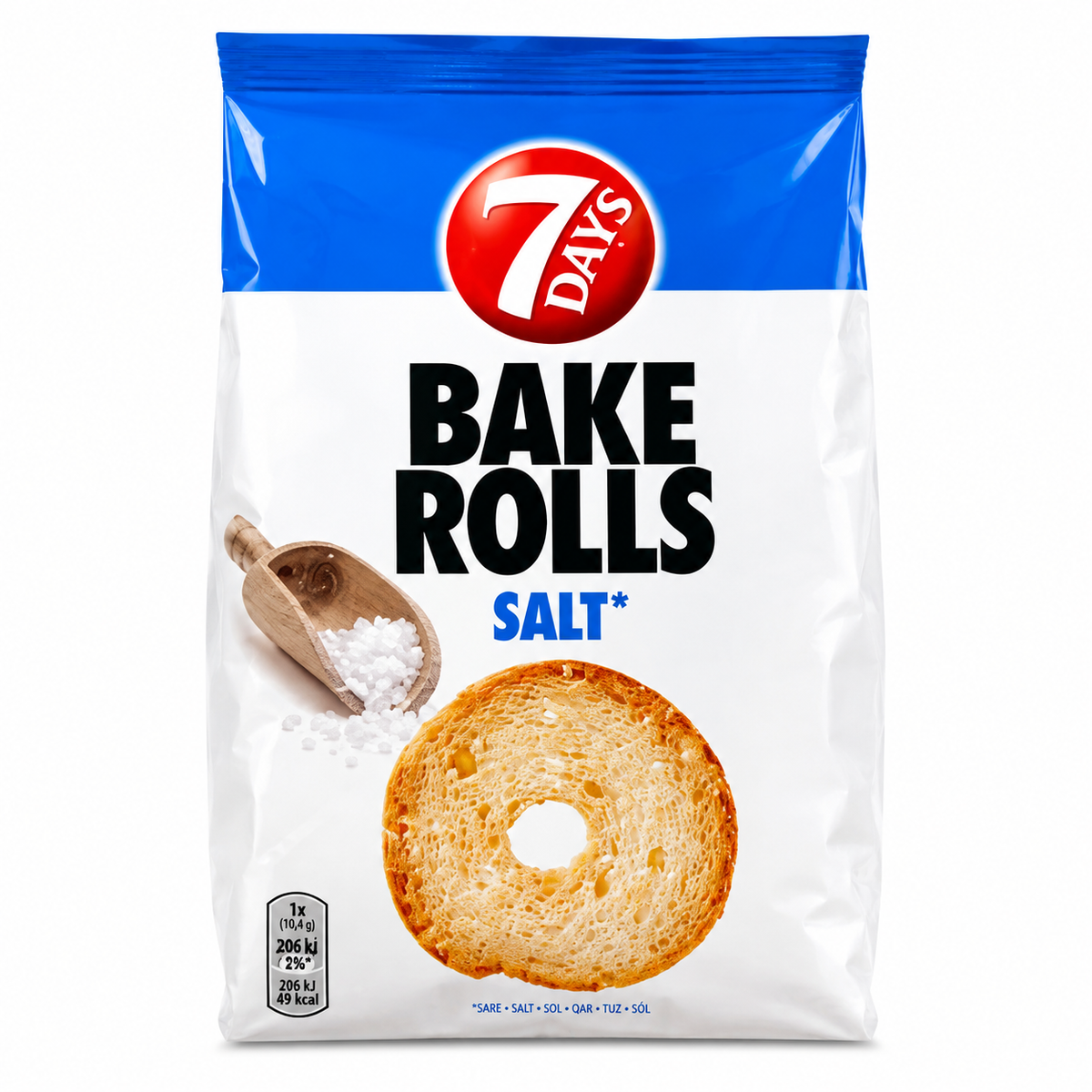7DAYS Bake Rolls Salés 80 g