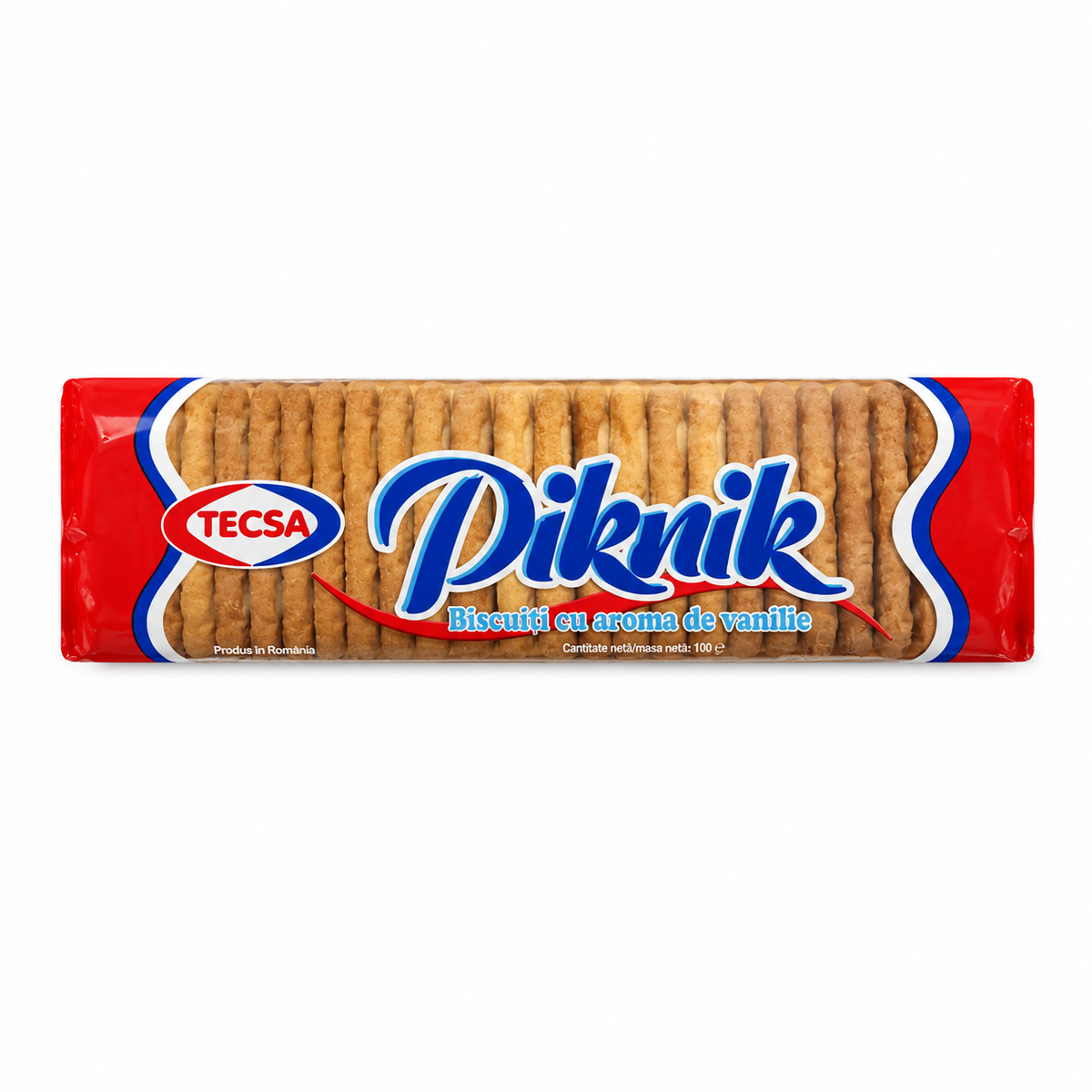 Tecsa Piknik Biscuiți cu Aromă de Vanilie 70g