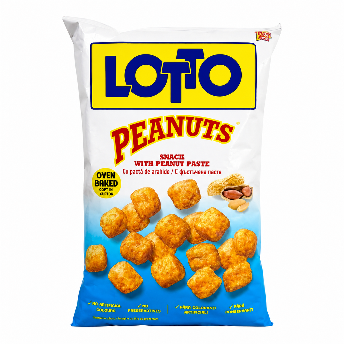 Lotto Peanuts Snack avec Pâte de Cacahuètes 90g