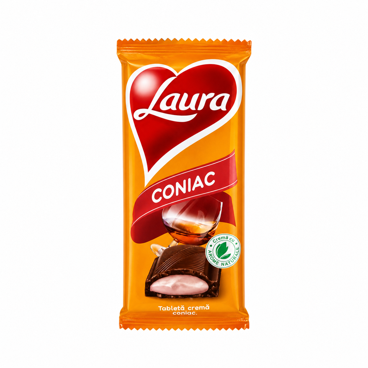 Laura Tabletă de Ciocolată cu Cremă de Coniac 92g